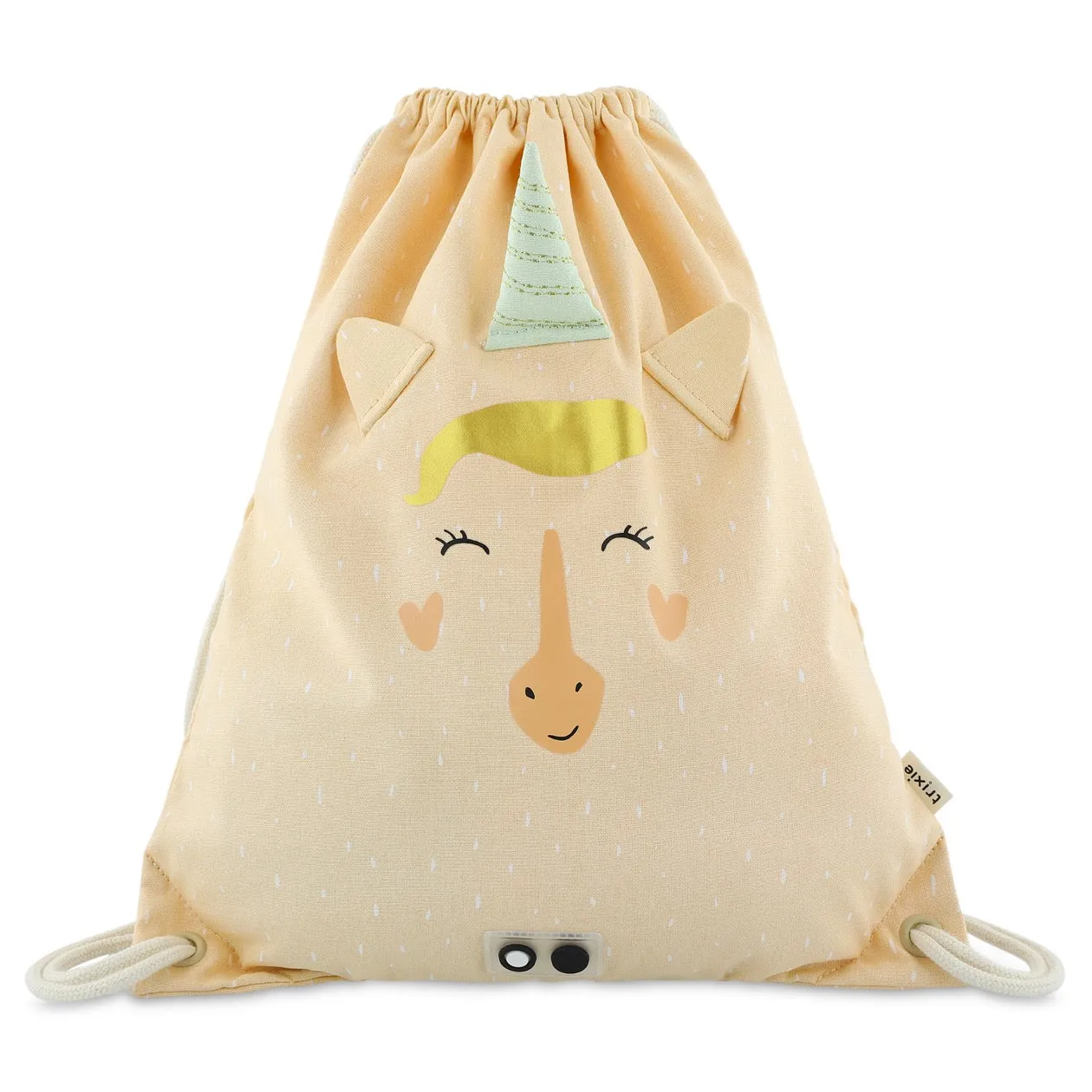 (19-224) Drawstring bag Trixie baby Mrs. Unicorn