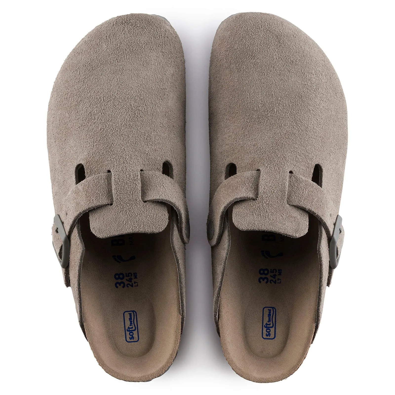 Birkenstock Boston Soft Footbed - Suede