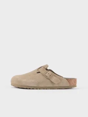 Birkenstock Boston Suede - Faded Khaki