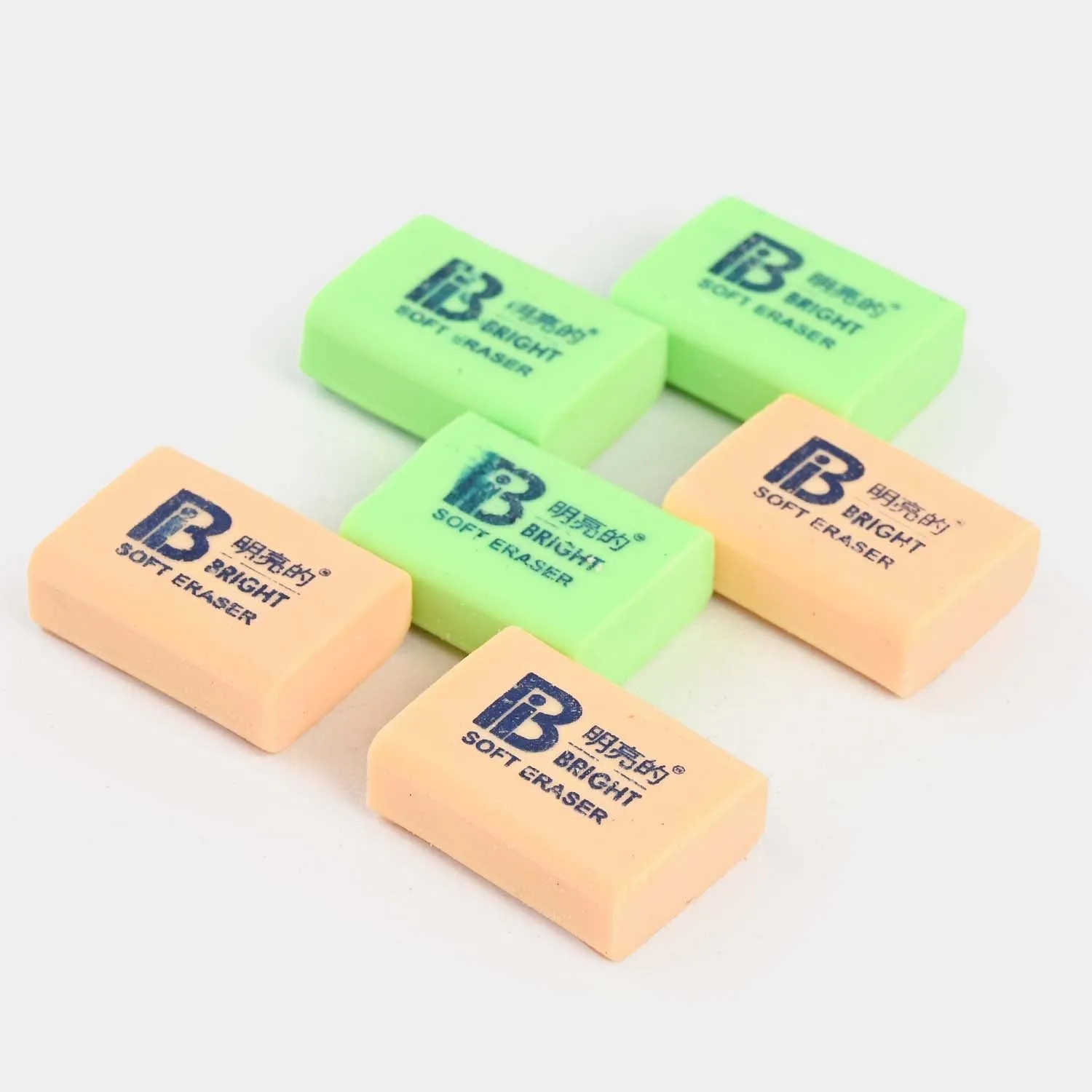 Bright Eraser | 6Pcs