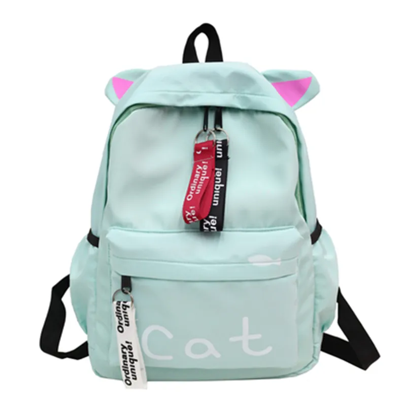 Cat Ear Canvas Backpack AD11784