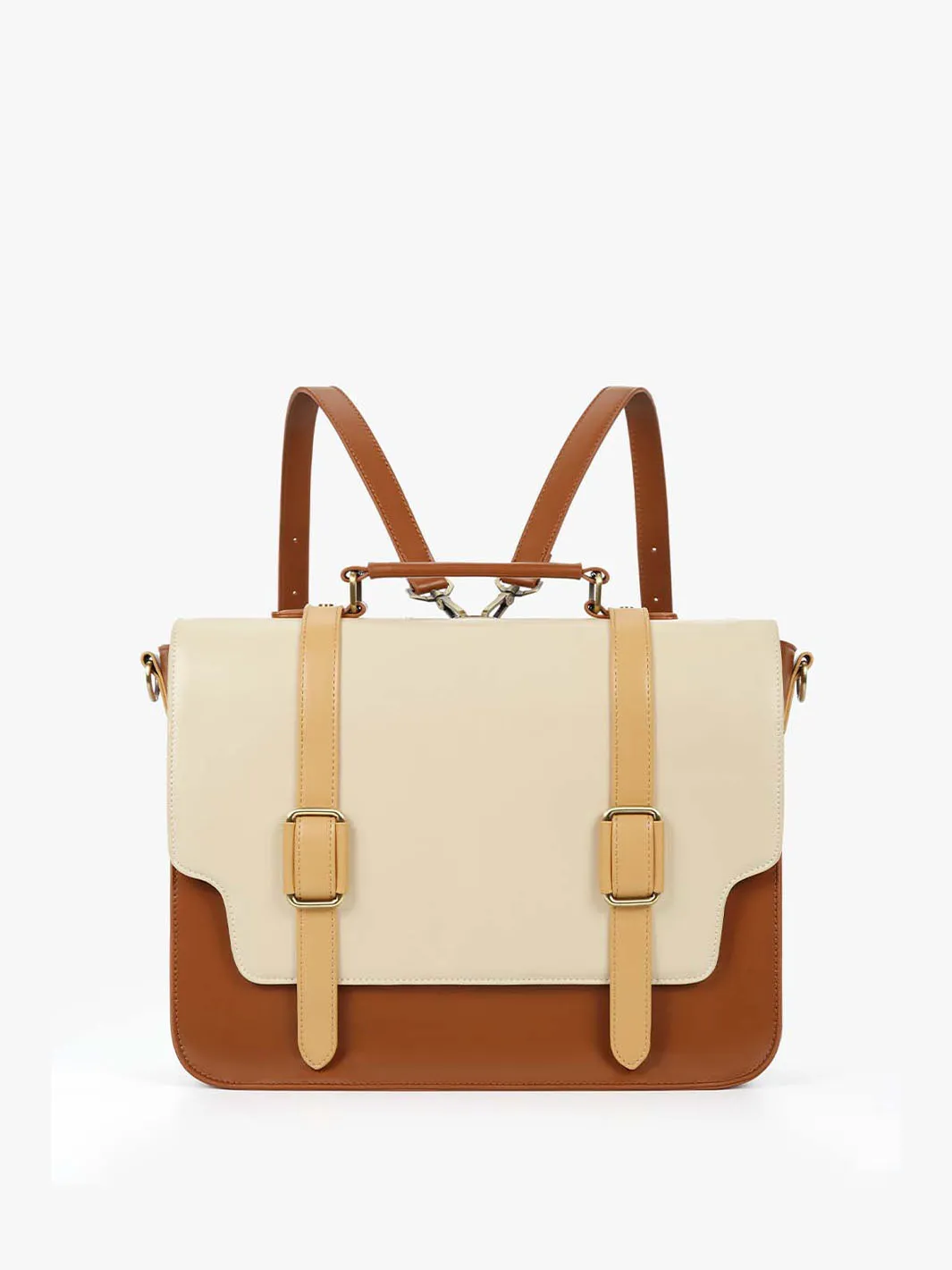 Charlie Unisex Vintage Vegan Briefcase