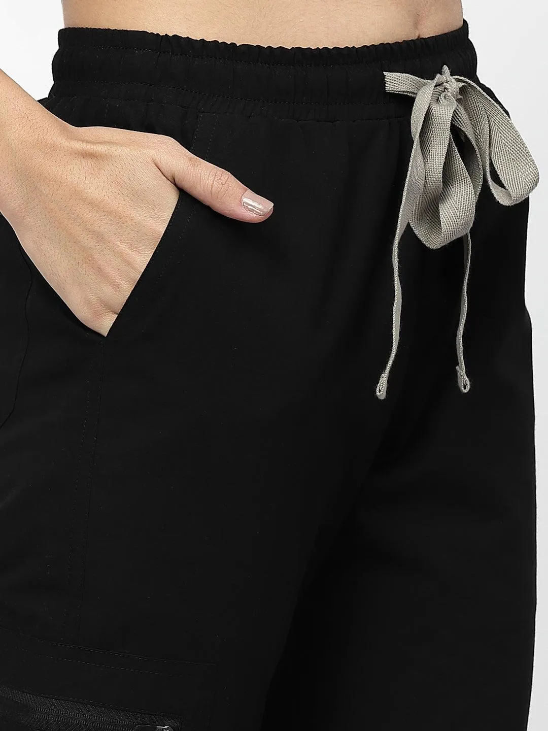 Classic Jogger Pant Scrub - (Black) (Women's)