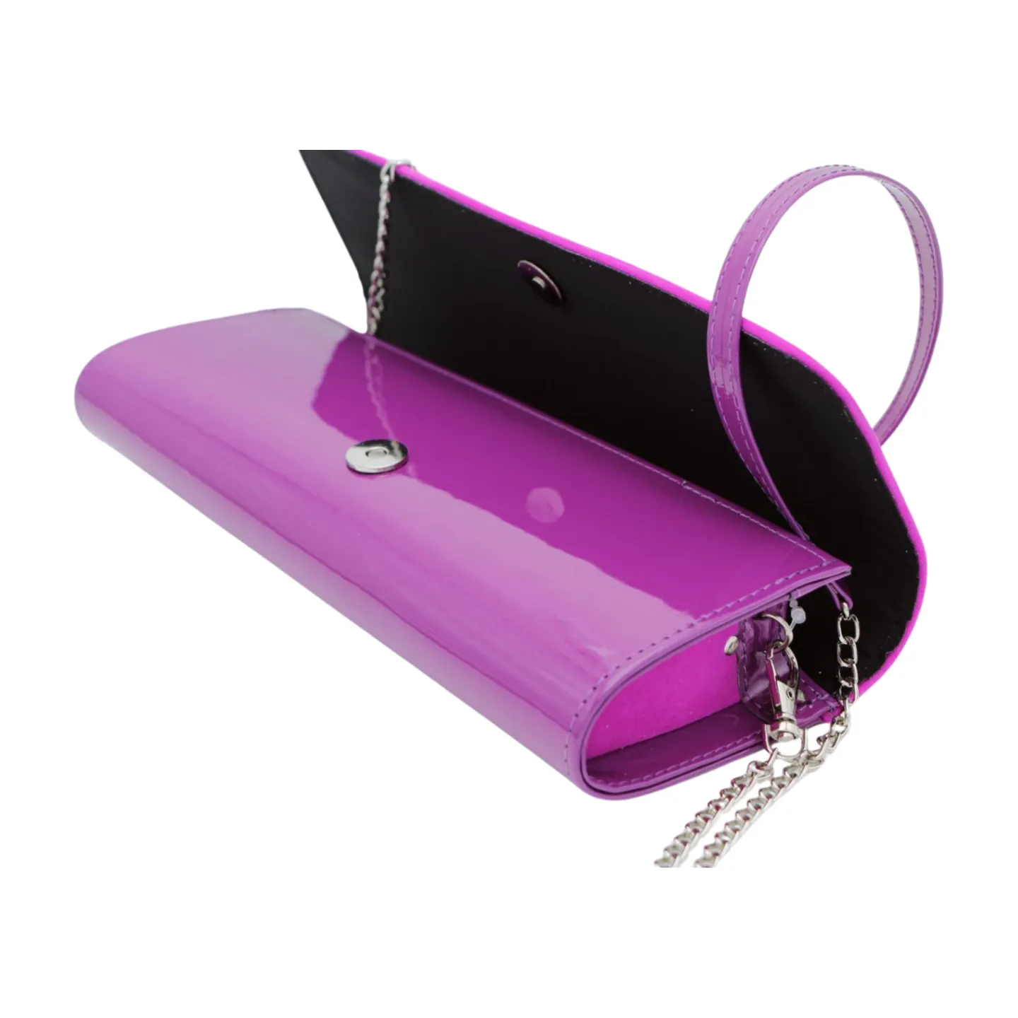 FABUCCI Magenta Pink Clutch Bag