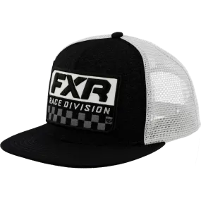 FXR Race Division Hat Black/White