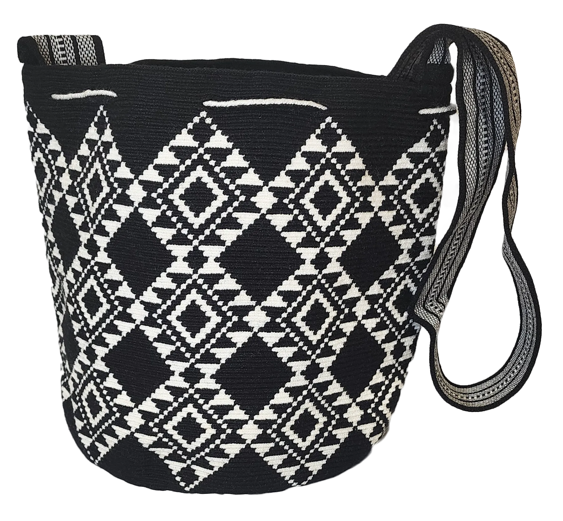 Henley Large One-Thread Handmade Wayuu Mochila Bag