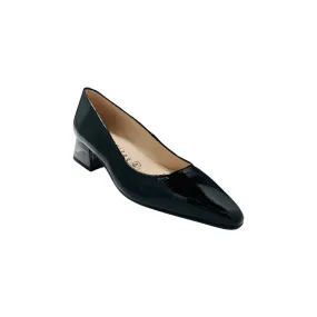 HI232529 Sahara Black Patent Low Heel