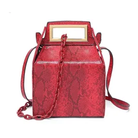 Jayde Snakeskin Bag