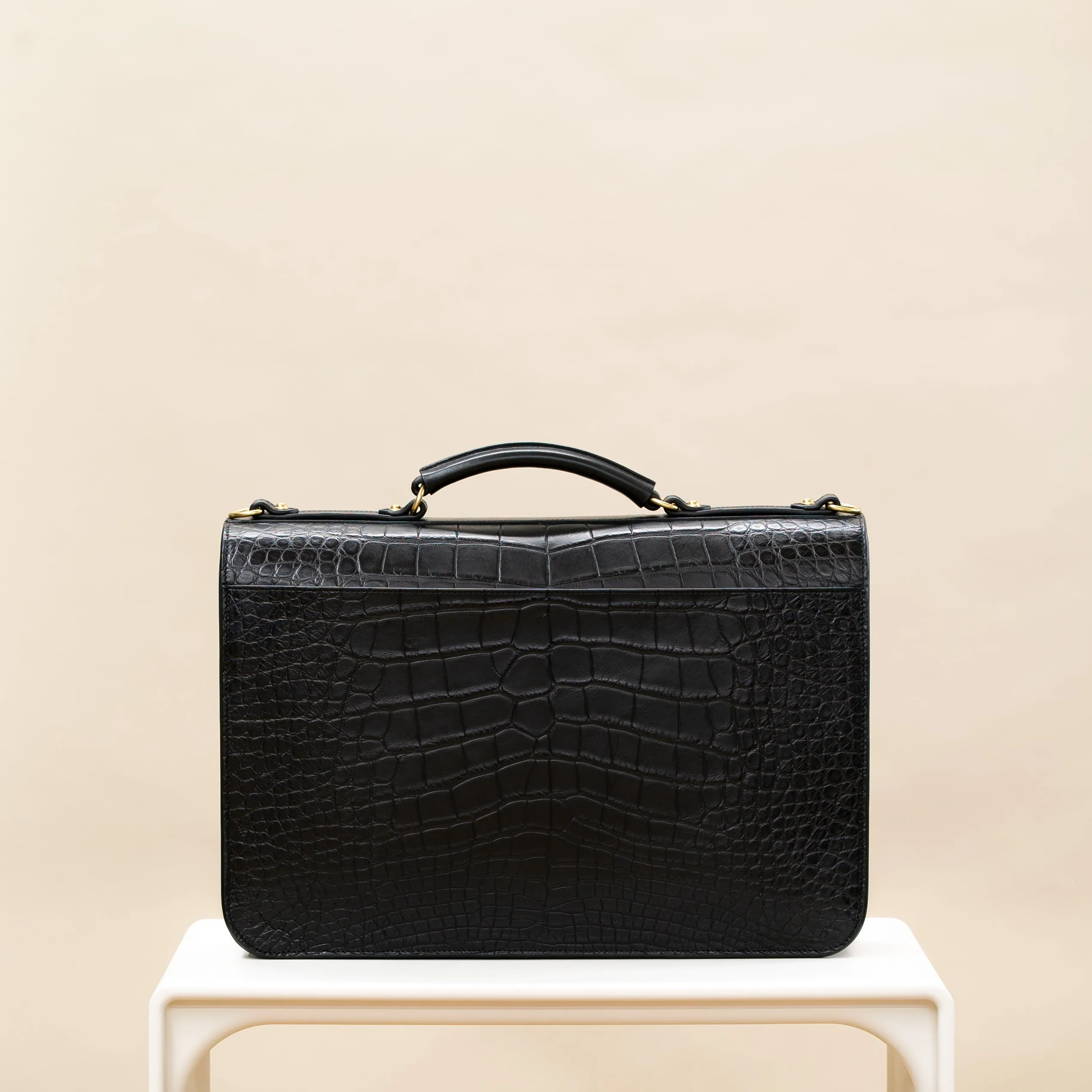 Lock Briefcase - Alligator