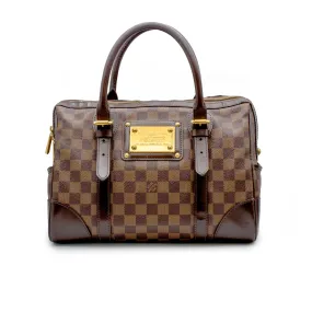 Louis Vuitton Berkeley Damier Ebene N52000 Ladies Leather Handbag