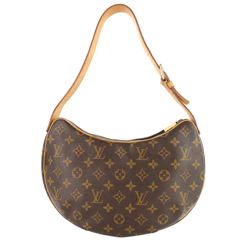 Louis Vuitton Croissant MM Monogram Canvas Shoulder Bag