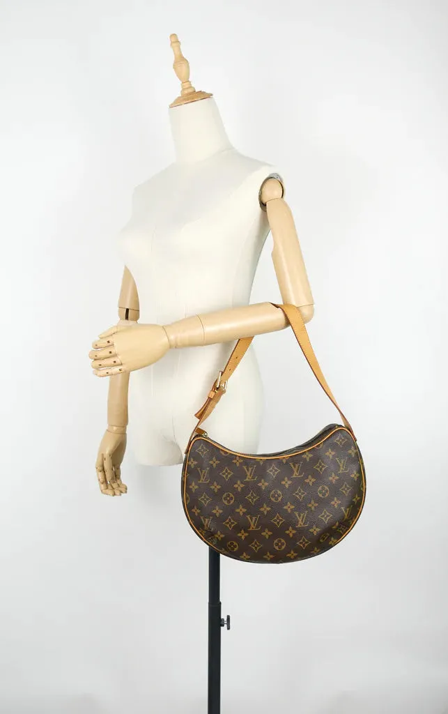 Louis Vuitton Croissant MM Monogram Canvas Shoulder Bag