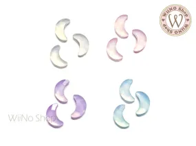 Luminous Pastel Moon Rhinestone - 5 pcs