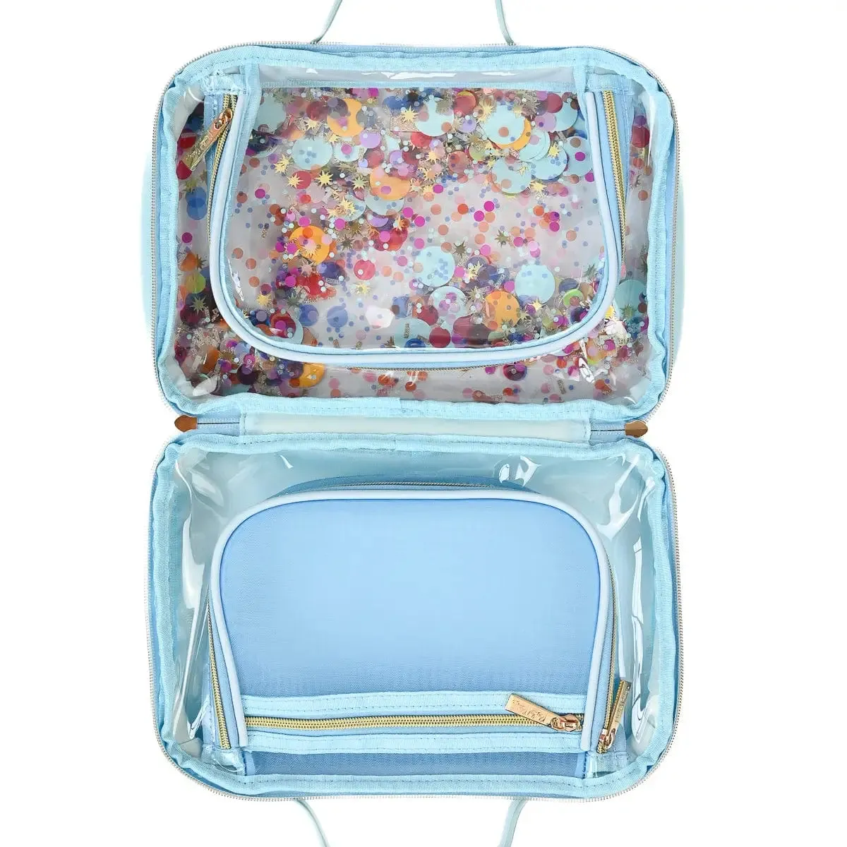 Packed Party Celebrate Confetti Traveler Make-Up and Cosmetic Bag