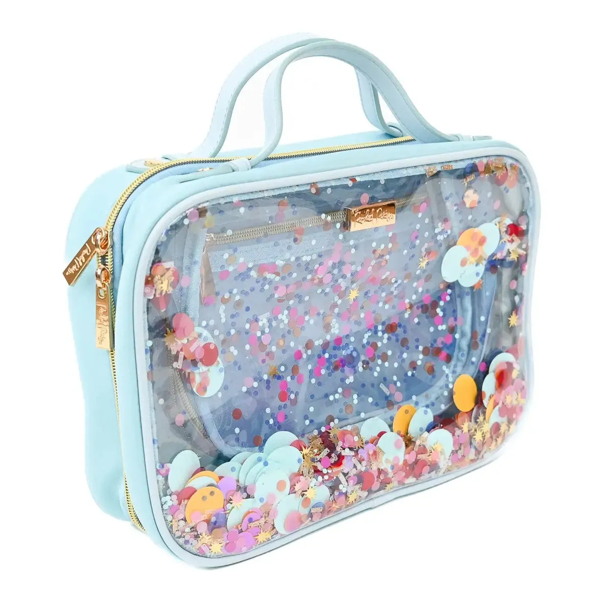 Packed Party Celebrate Confetti Traveler Make-Up and Cosmetic Bag