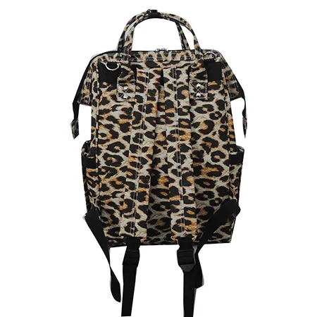 SALE! Wild Leopard NGIL Diaper Bag/Travel Backpack