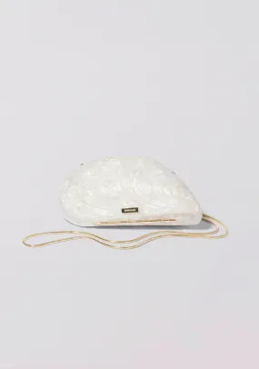 Simkhai - Bridget Pearl Oyster Clutch - Ivory