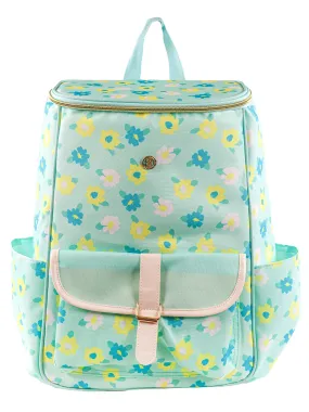 Simply Southern Flower Design Soft-Sided Backpack Cooler - Stylish Versatility for Everyday Adventures