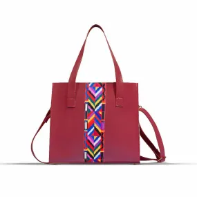 Sway Maroon Handbag