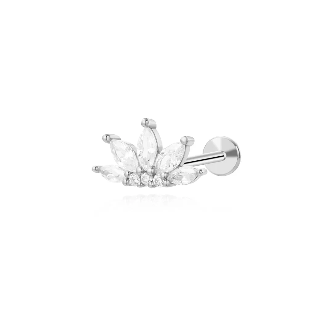 Viva Five-Petal Cartilage Piercing Stud