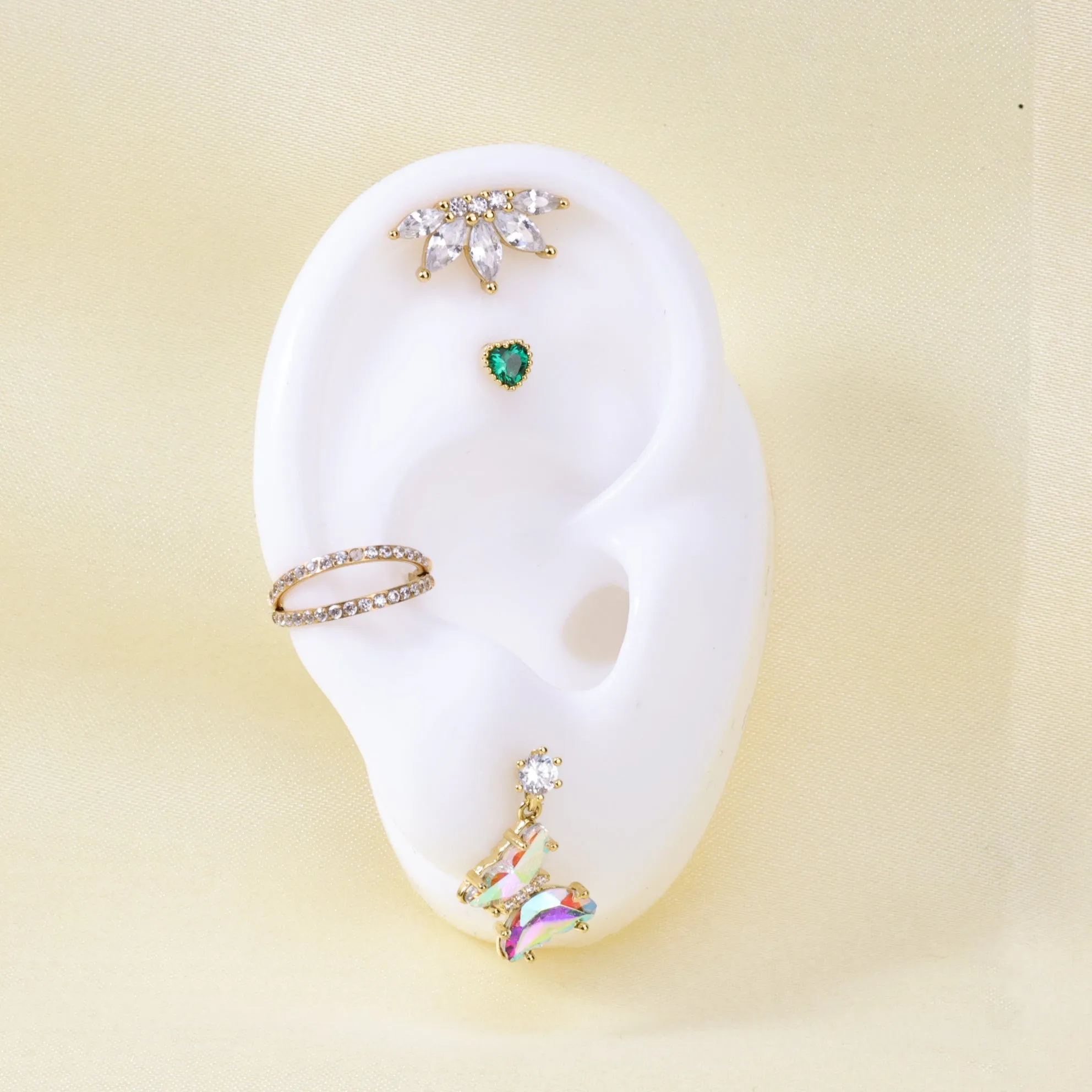 Viva Five-Petal Cartilage Piercing Stud