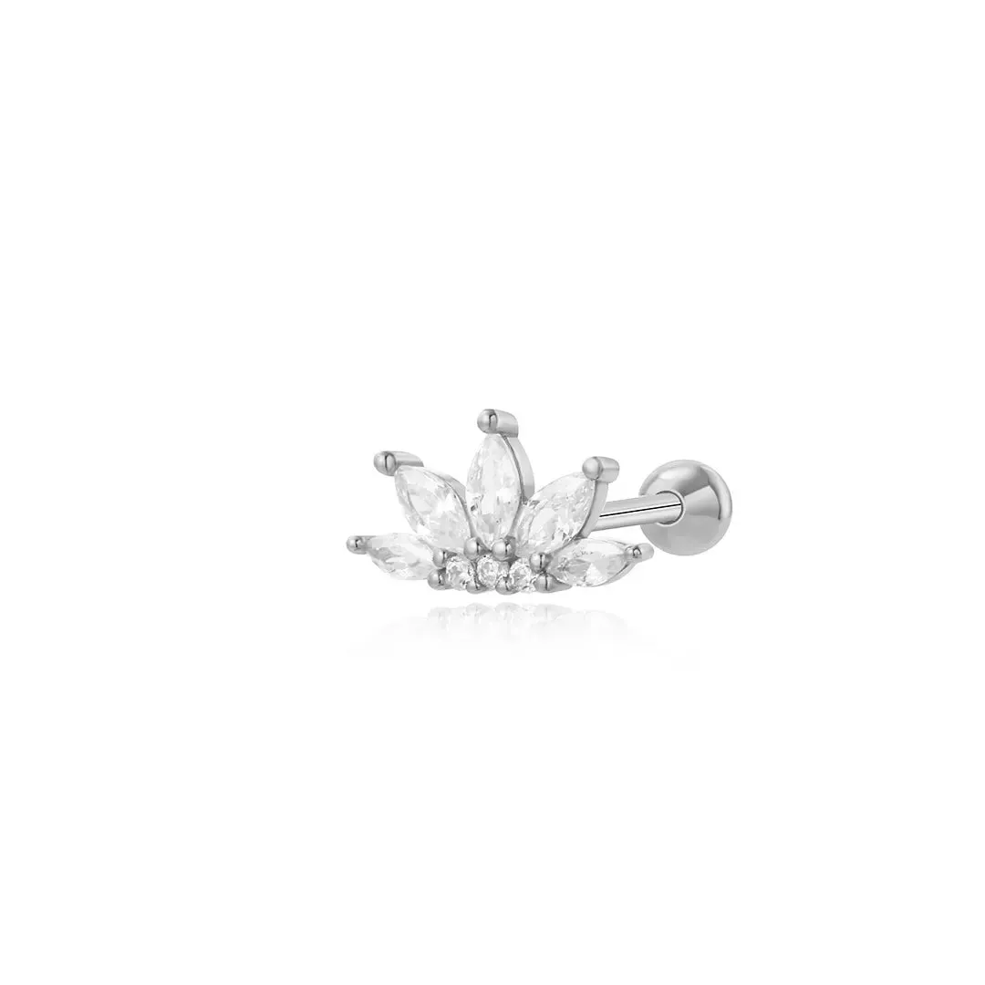 Viva Five-Petal Cartilage Piercing Stud