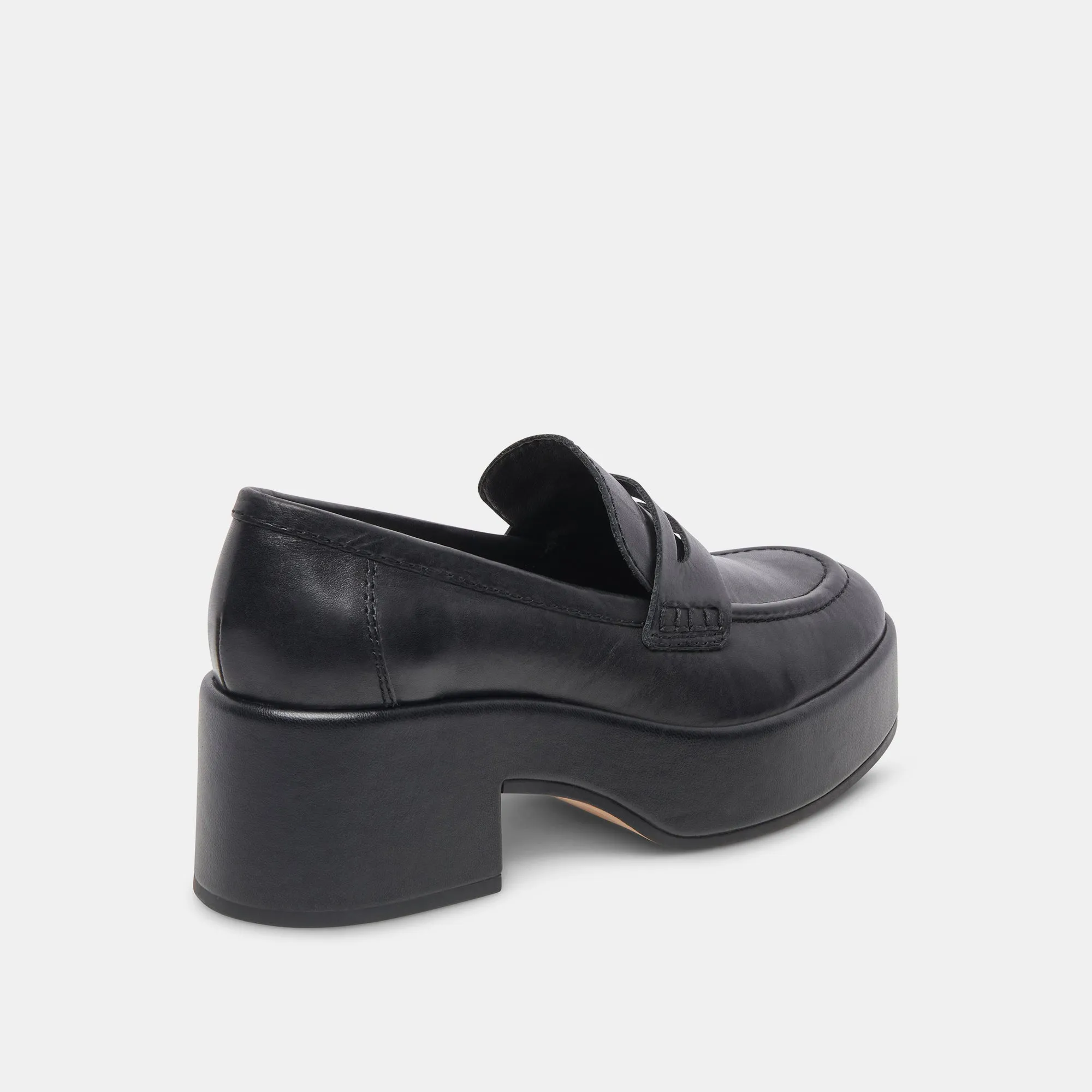 YANNI LOAFERS BLACK LEATHER